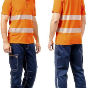 Signal polo shirt for road safety by Sumy Tekstil