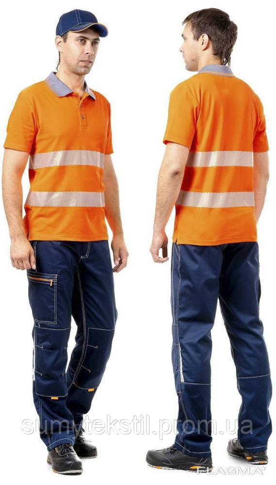 Signal polo shirt for road safety by Sumy Tekstil