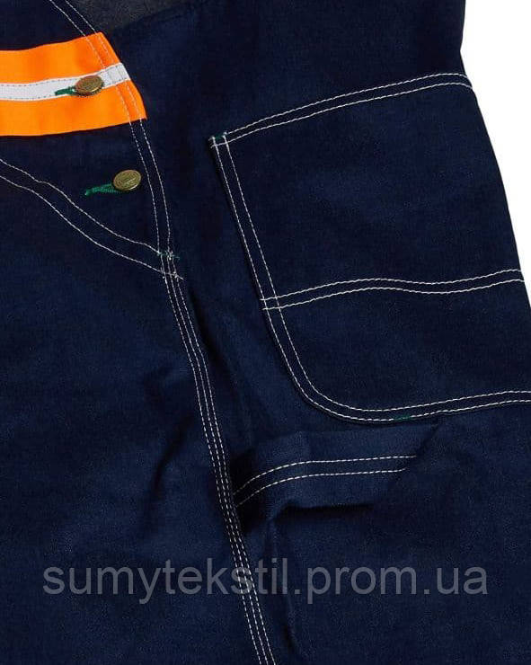 Semi-overalls "Sumitextil" made of cotton with static protection (Semi-overalls "Sumitextil - Image 4
