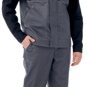 Suit with protection against acids and alkalis