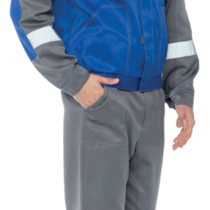 Working suit "Worker" made of polyester and cotton for industrial work