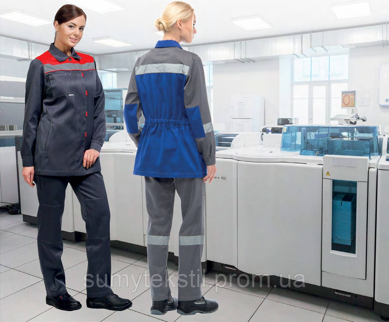 Working suit "Worker" made of polyester and cotton for industrial work - buy in Ukraine from the manufacturer Sumy Tekstil. - Image 3