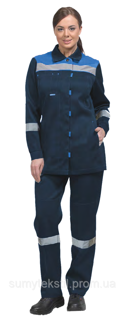 Working suit "Worker" made of polyester and cotton for industrial work - buy in Ukraine from the manufacturer Sumy Tekstil. - Image 4