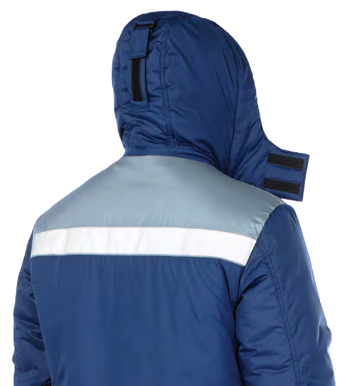 Insulated jacket "Foreman" with artificial insulation for protection against cold and wind. - Image 3