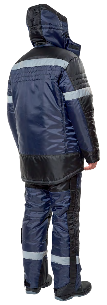 Insulated jacket "Foreman" with artificial insulation for protection against cold and wind. - Image 2