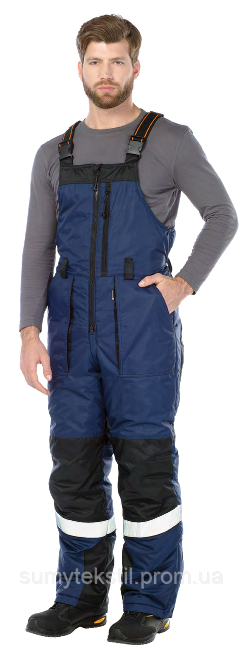 Insulated jacket "Foreman" with artificial insulation for protection against cold and wind. - Image 4