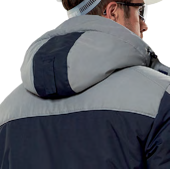 Insulated jacket and pants with artificial insulation for protection against cold and wind. - Image 7