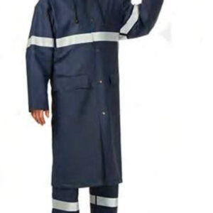 Waterproof signal raincoat with waterproof coating by Sumy Tekstil