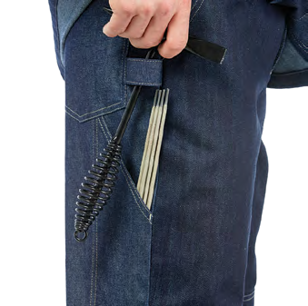 Welder's suit, protection against sparks, splinters, hot metal protection against electric arc, - Image 3