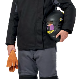 Welding suit, protection against sparks, splinters, hot metal protection against electric arc,