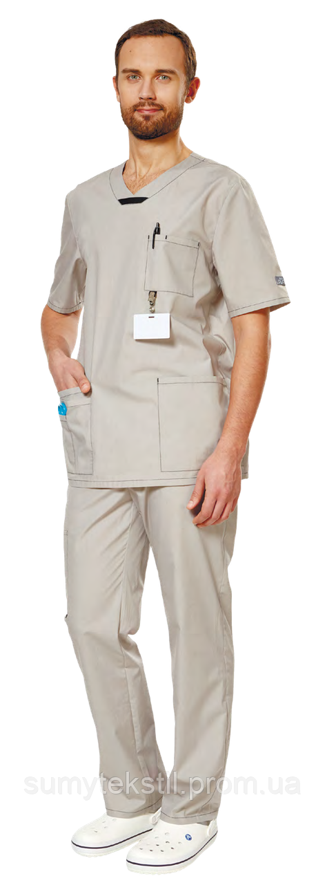 Set of men's Medical clothing. clothing for medics