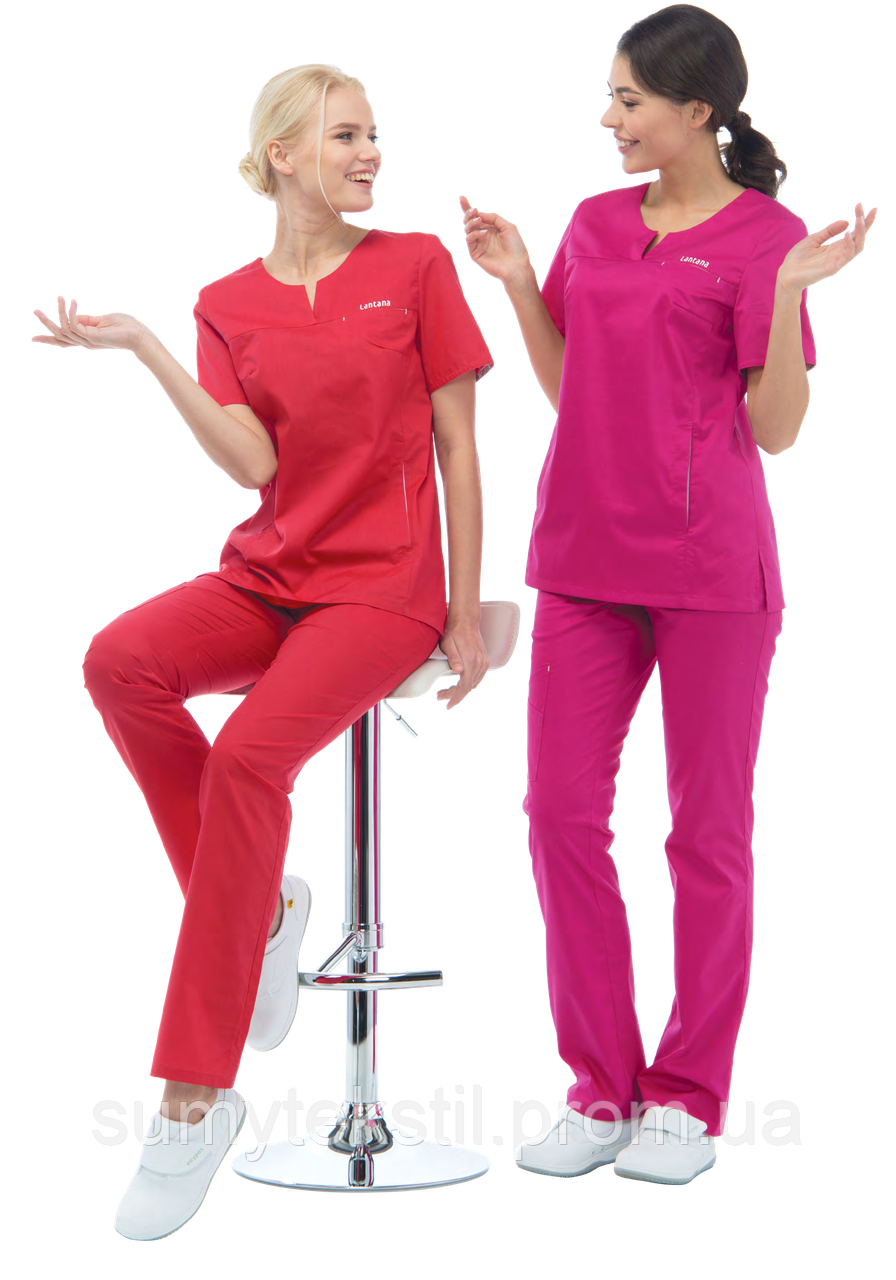 Medical clothing. clothing for medics Semi-fitted silhouette blouse