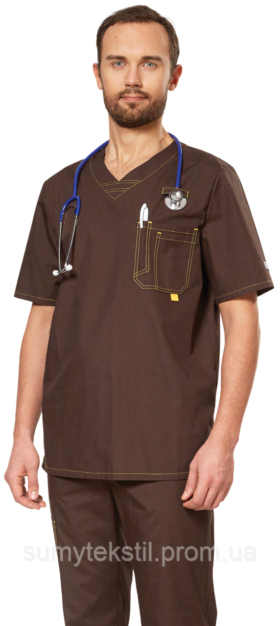 Medical clothing. clothing for doctors Set for men, consists of a blouse and pants.