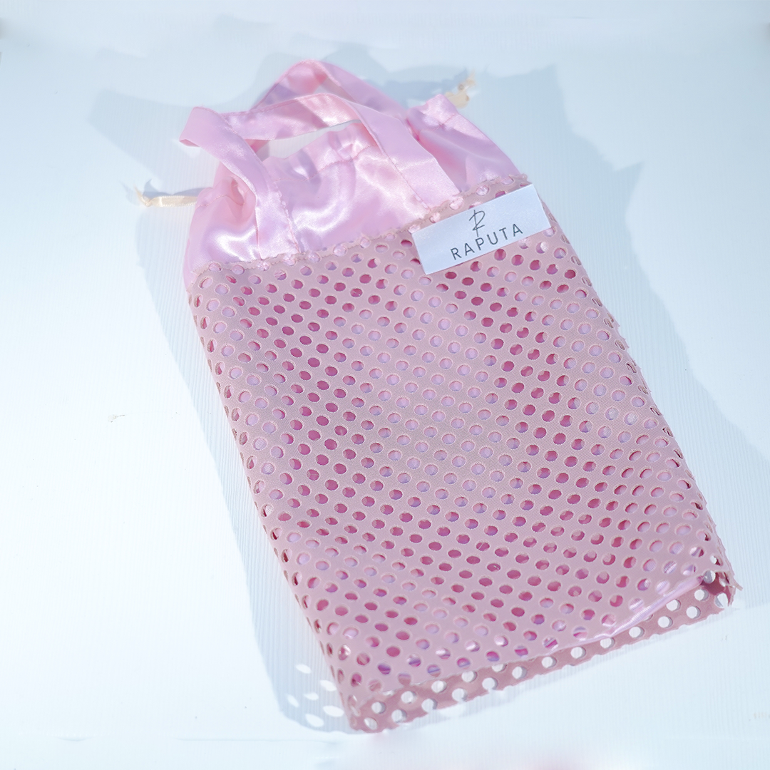 Pink Decorative Pouch with Drawstrings – Elegant Gift Packaging (10 pcs)