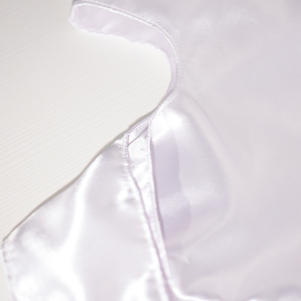 White silk bag for gifts and jewelry - elegant premium packaging (10pcs) - Image 3