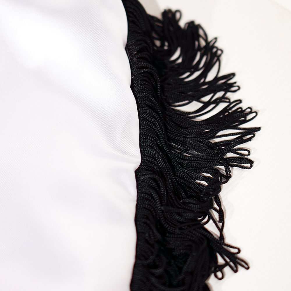 White silk bag for gifts and jewelry - elegant premium packaging (10pcs) - Image 4