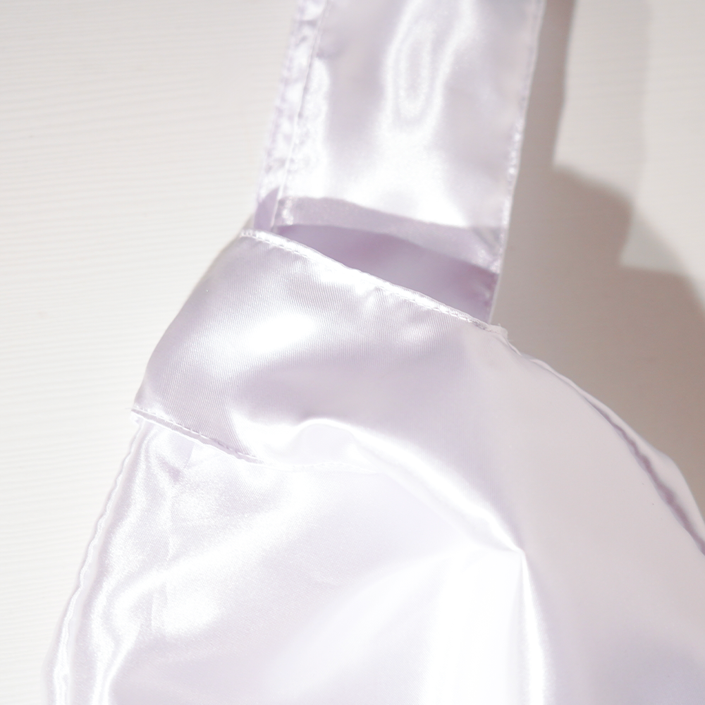 White silk bag for gifts and jewelry - elegant premium packaging (10pcs) - Image 5