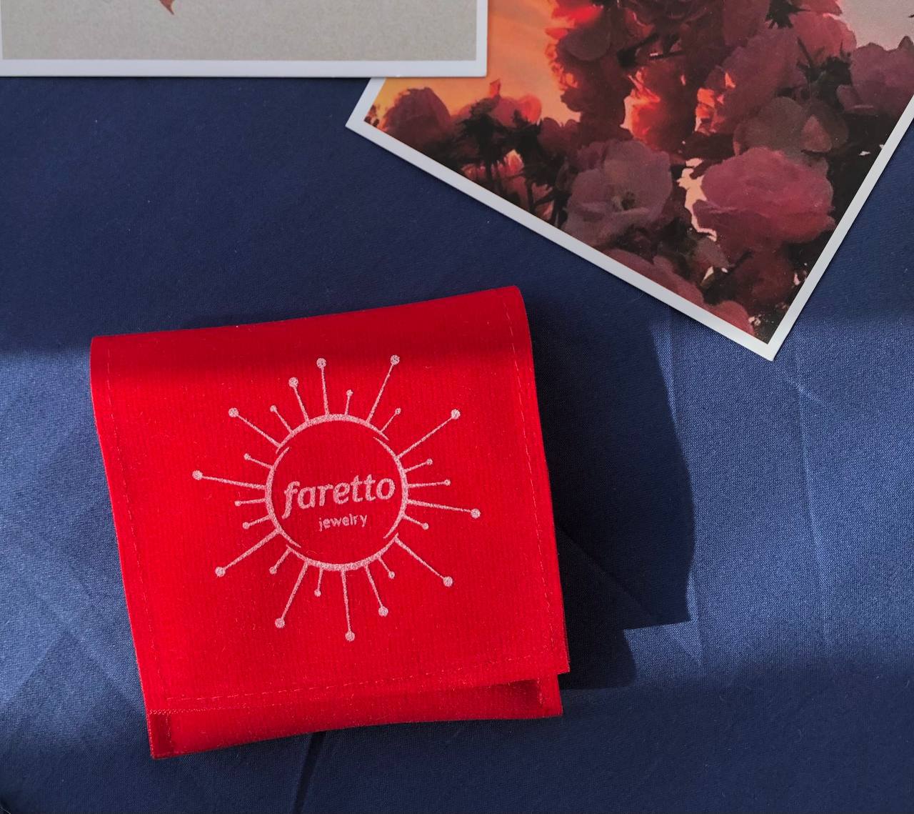 Jewelry Envelopes Made from Dense Velvet-Like Fabric (10pcs)