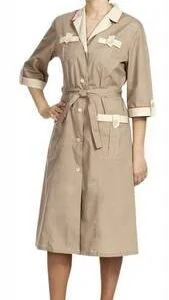 Straight silhouette suit with slits in the side seams Medical clothing. Clothing for medics