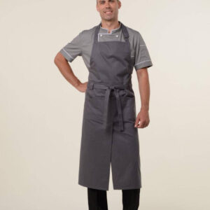Apron with a slit. Uniforms for staff (waiters, cooks, sellers).
