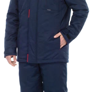 Giacca e pantaloni isolati con imbottitura sintetica per proteggere dal freddo e dal vento.