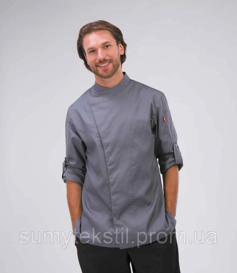 Chef costume "Master Chef" with white apron and hat