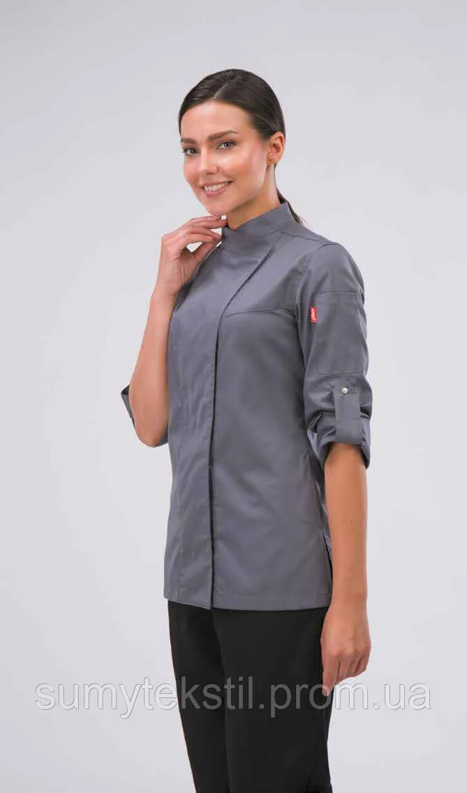 Chef costume "Master Chef" with white apron and hat - Image 2