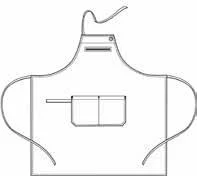 Apron for waiter, Clothing for service workers - Image 3