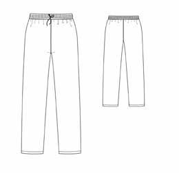 A set of clothes for a teacher. Shirt, vest, apron, Clothing for a service worker - Image 3