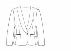 Receptionist Suit – Elegant Jacket and Skirt for Hotel & Beauty Managers | RAPUTA - Image 2