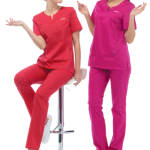 Abbigliamento medico. Abbigliamento per operatori sanitari Casacca a silhouette semi-aderente