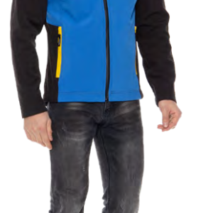 Specialist working suit made of polyester and cotton for protection against hazards at work