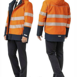 Signal jacket for men with reflective elements by SumyTekstil