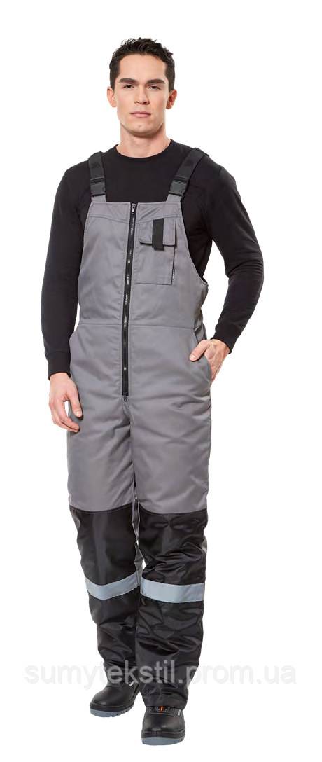 Insulated jacket and pants with artificial insulation to protect against cold and wind. - Image 2