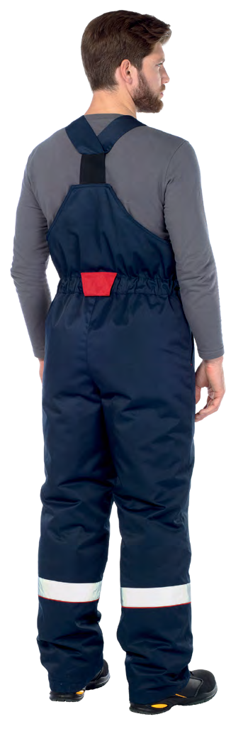Insulated jacket and pants with artificial insulation to protect against cold and wind. - Image 2