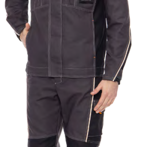 Suit with protection against acids and alkalis
