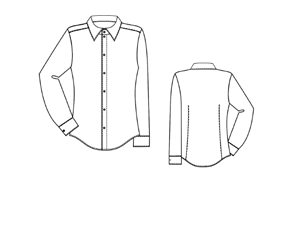 Shirt for hospitality and beauty receptionists (manager, administrator) - Image 2