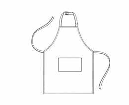 Waiter's apron. Black - Image 4
