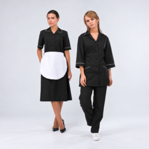 Clothes for maids. For hospitality and beauty workers - cleaning. General household work