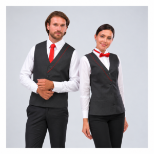 Suit - waistcoat and trousers for hospitality and beauty workers (manager, service administrator)