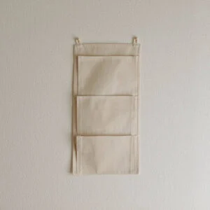 Wall-mounted fabric organizer – neat and stylish (10pcs)