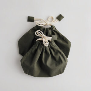 Dark Green Designer Gift Bag – Elegant & Reusable Packaging (10pcs)