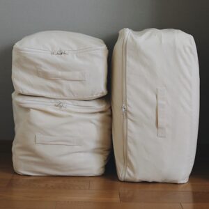 White bag with handles – organizer for off-season storage (10pcs)