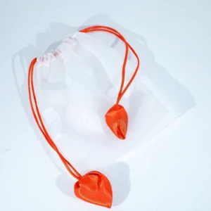 Organza Pouch with Floral Decoration – Elegant Packaging for Gifts and Jewelry (10pcs)