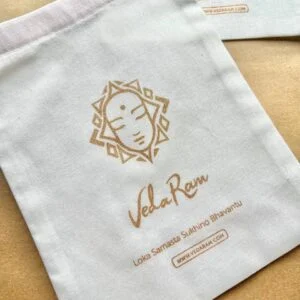 A white cotton sack (10pcs)
