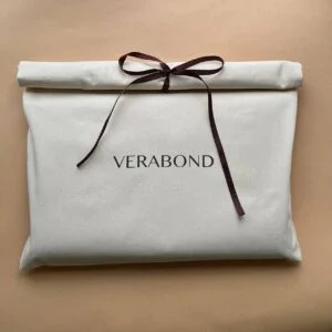 Конверт із підгином зі щільної небіленої бавовни для бренду (10 шт.)