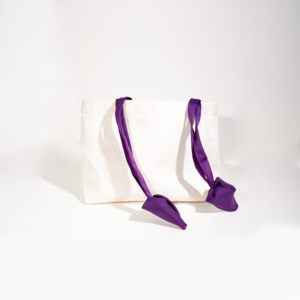 Drawstring bag made of natural fabric - elegant branded packaging for your goods (10 pcs.)