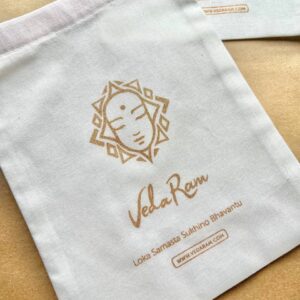 A white cotton sack (10pcs)