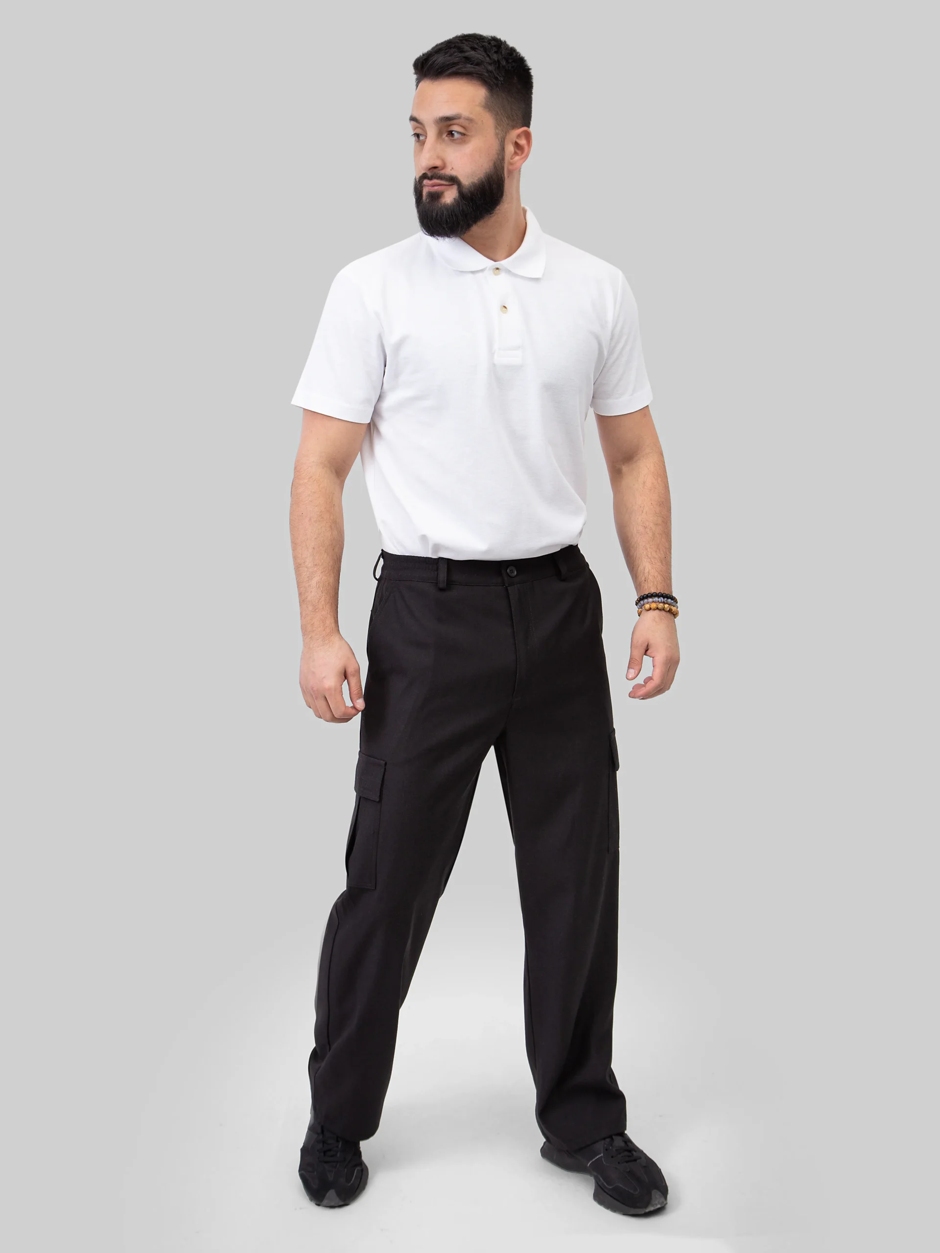Cargo pants Black - Image 4