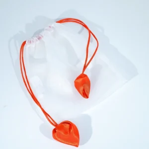 Organza Pouch with Floral Decoration – Elegant Packaging for Gifts and Jewelry (10pcs)